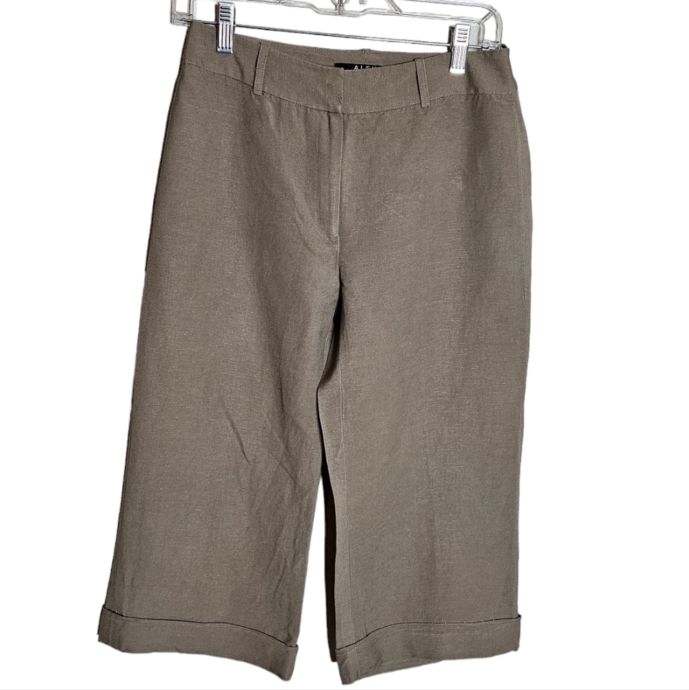 Alex Marie linen/Rayon blend Bermuda pants Size 4 - Picture 2 of 9